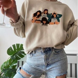 Eddie Munson Stranger Things pullover, beige - unisex M